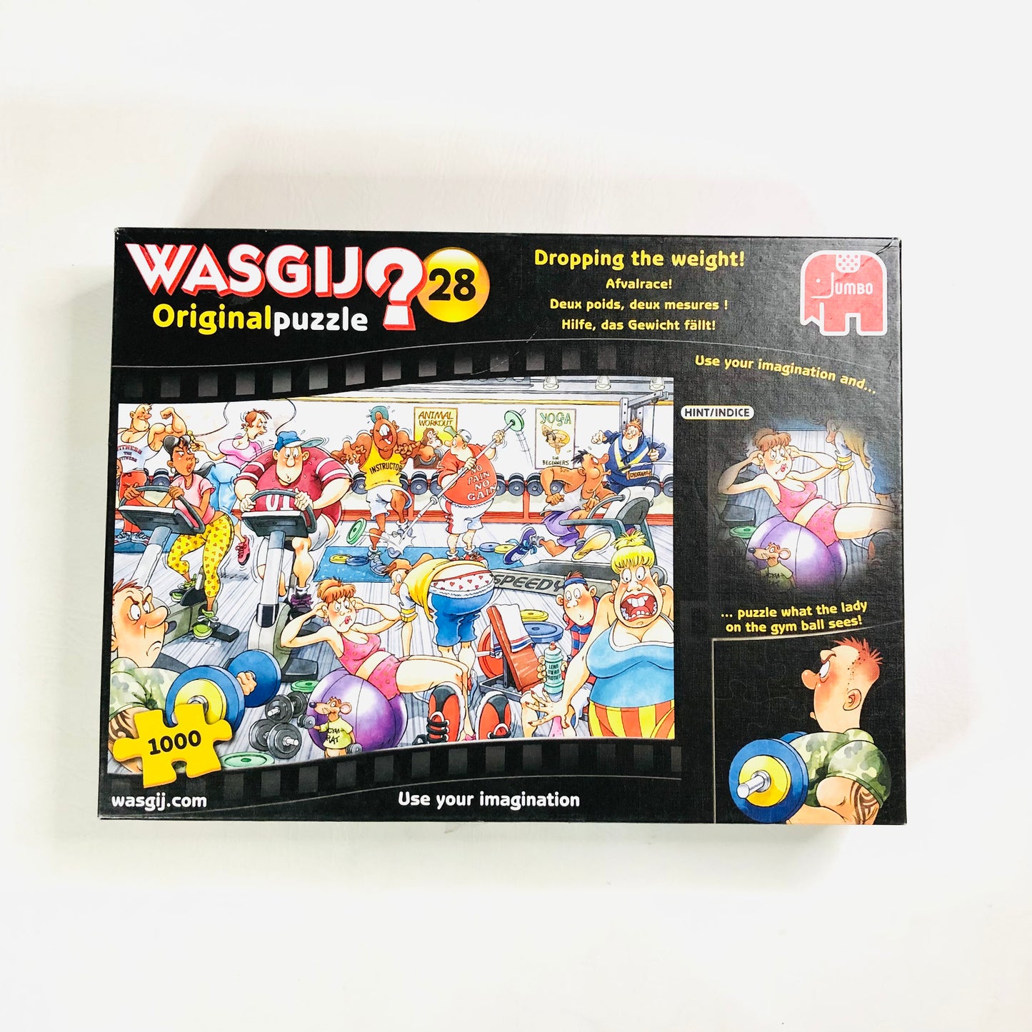 Wasgij Original Puzzle No 28 "Dropping The Weight" 1000 Piece Jigsaw Puzzle