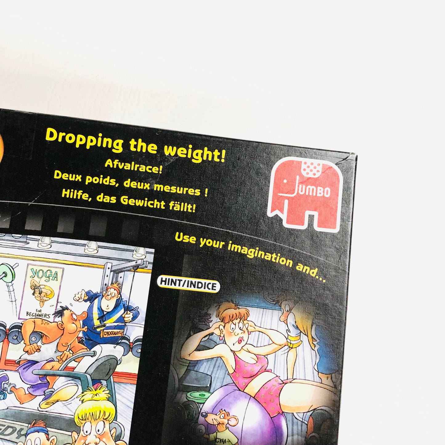 Wasgij Original Puzzle No 28 "Dropping The Weight" 1000 Piece Jigsaw Puzzle