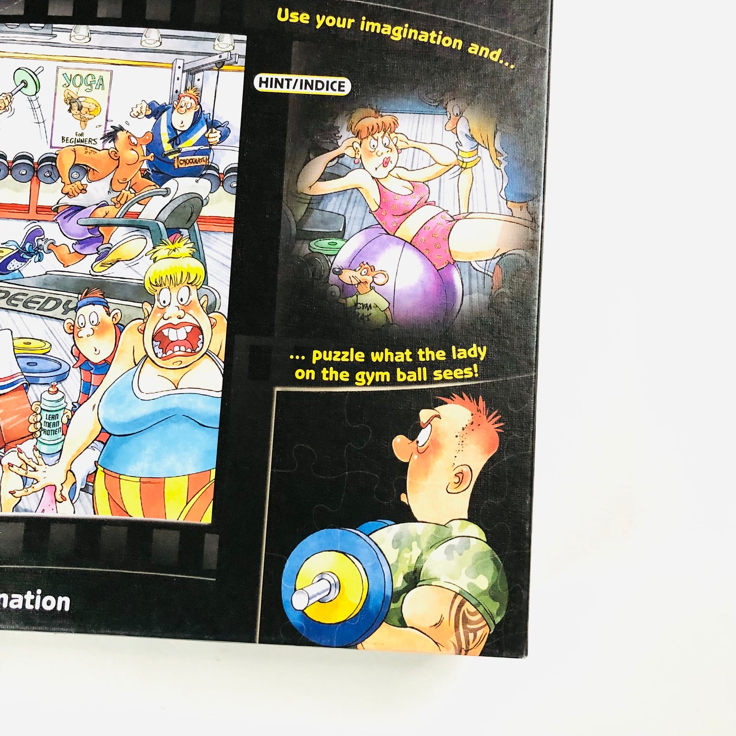 Wasgij Original Puzzle No 28 "Dropping The Weight" 1000 Piece Jigsaw Puzzle