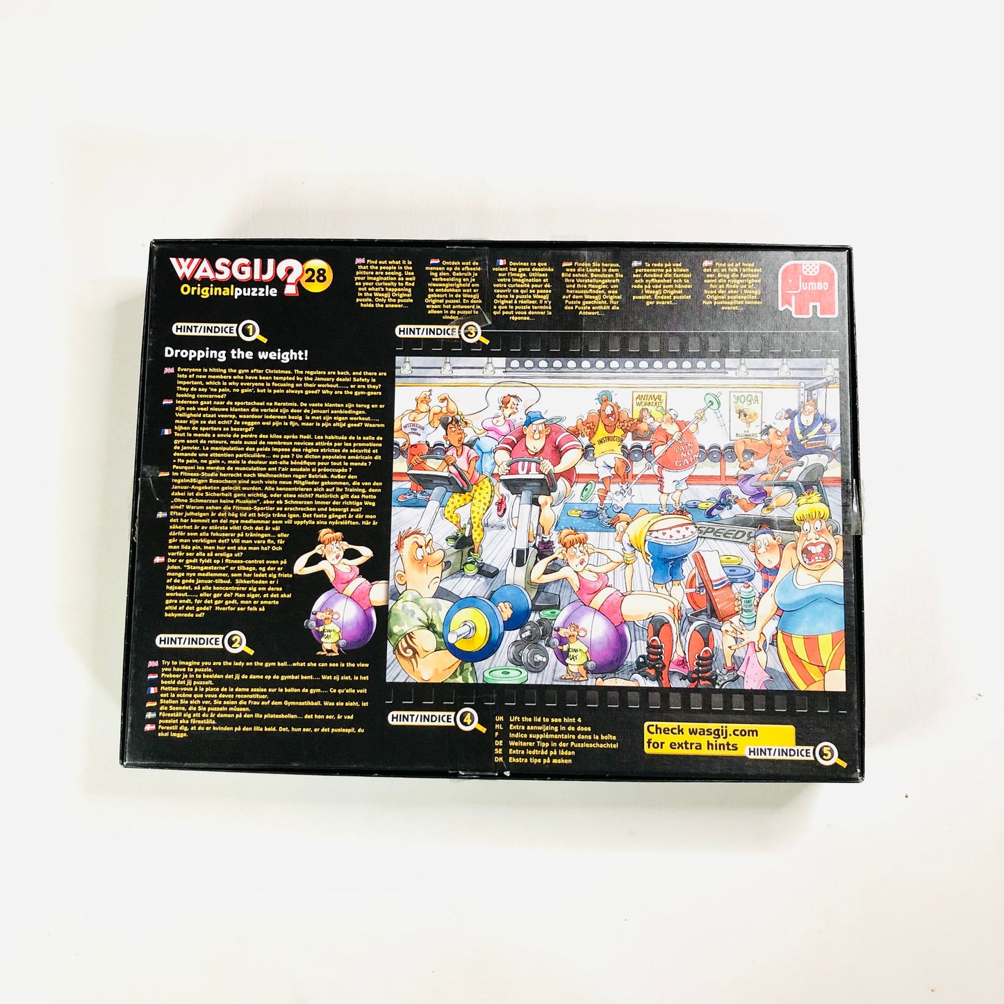 Wasgij Original Puzzle No 28 "Dropping The Weight" 1000 Piece Jigsaw Puzzle