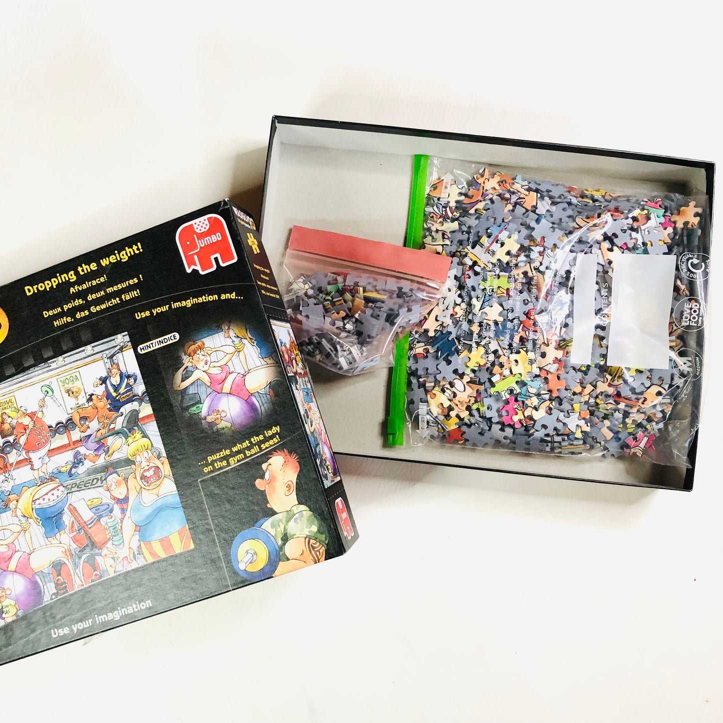 Wasgij Original Puzzle No 28 "Dropping The Weight" 1000 Piece Jigsaw Puzzle