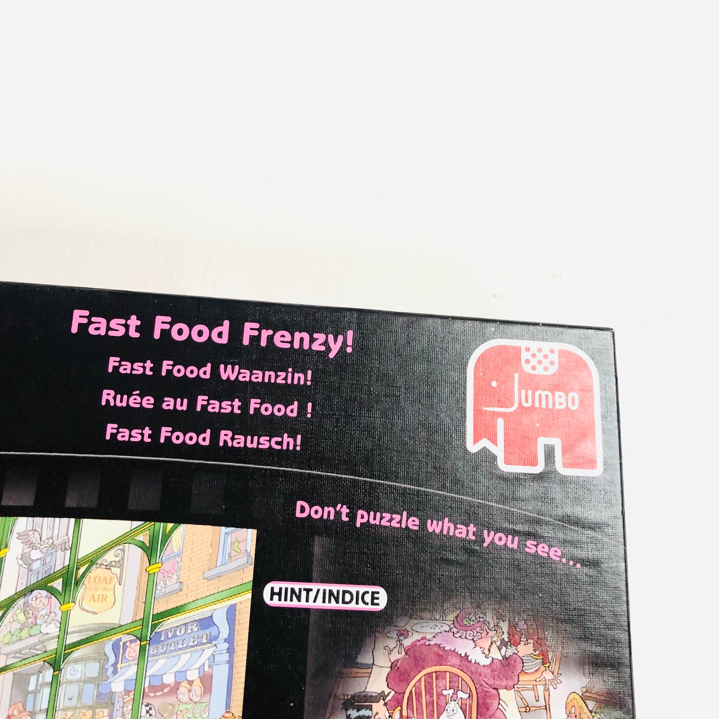 WASGIJ Destiny Puzzle No. 18 – Fast Food Frenzy! 1000 Piece Jigsaw 100% Complete
