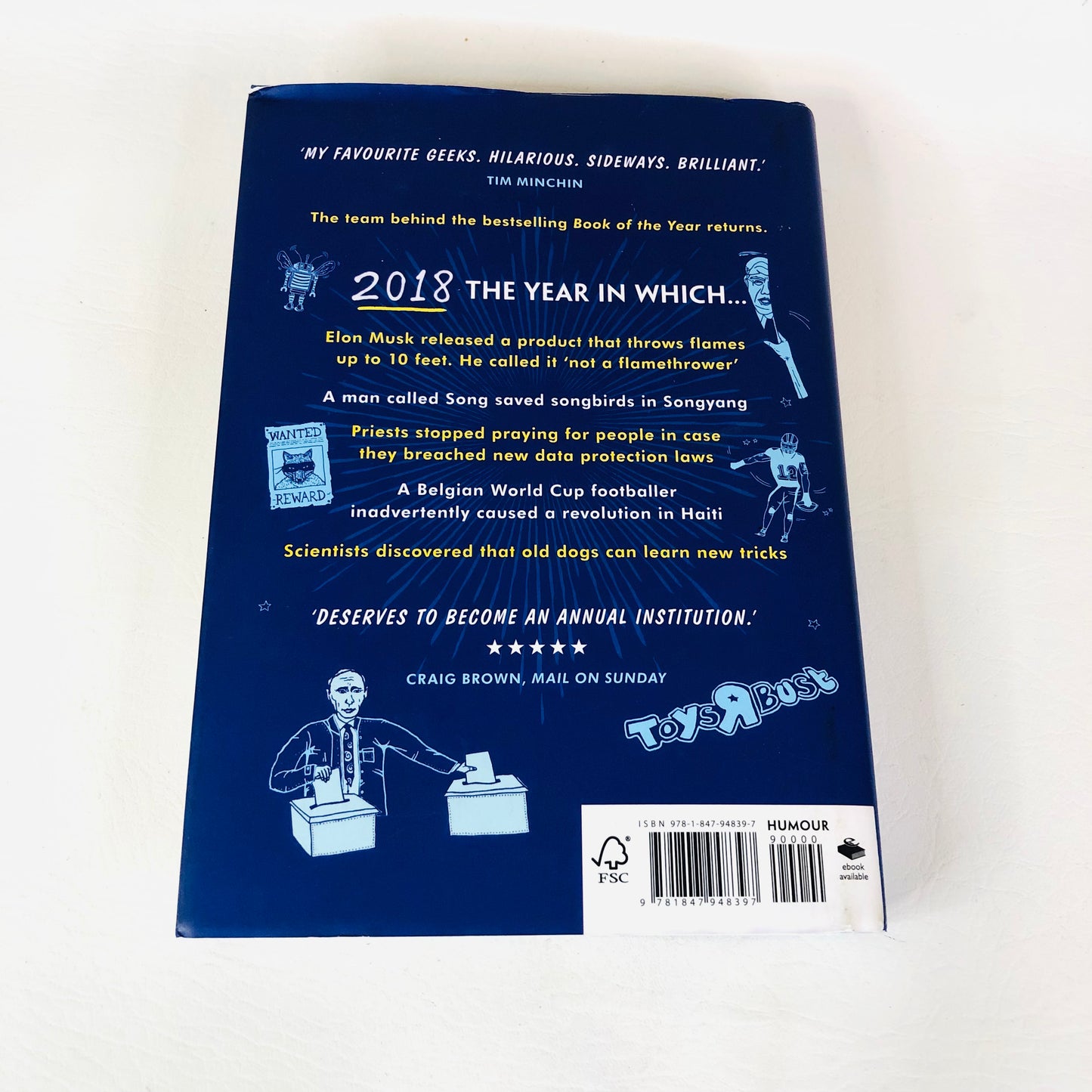 The Book of the Year 2018: Your Definitive Guide to the World's Weirdest News