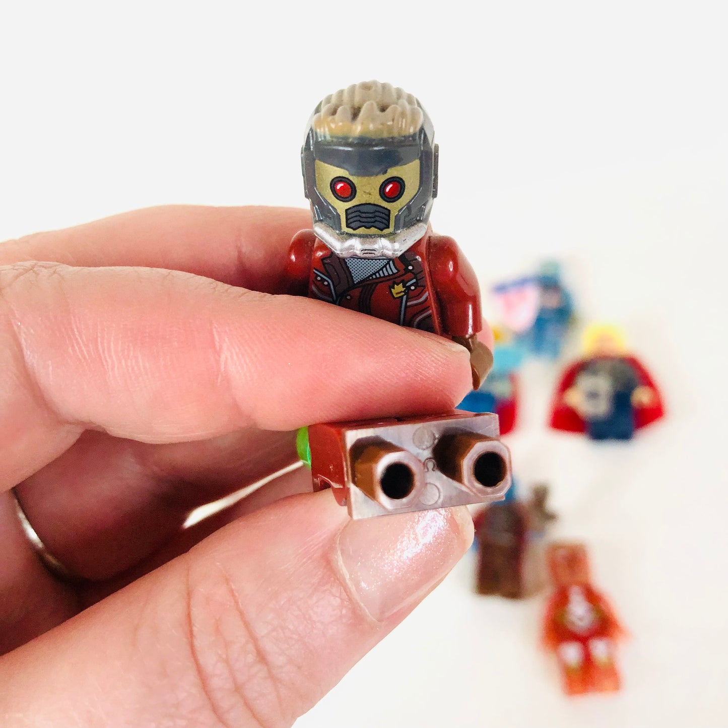 6x Dargo Block World Superhero Thor Captain America Ironman Minifigure Figures