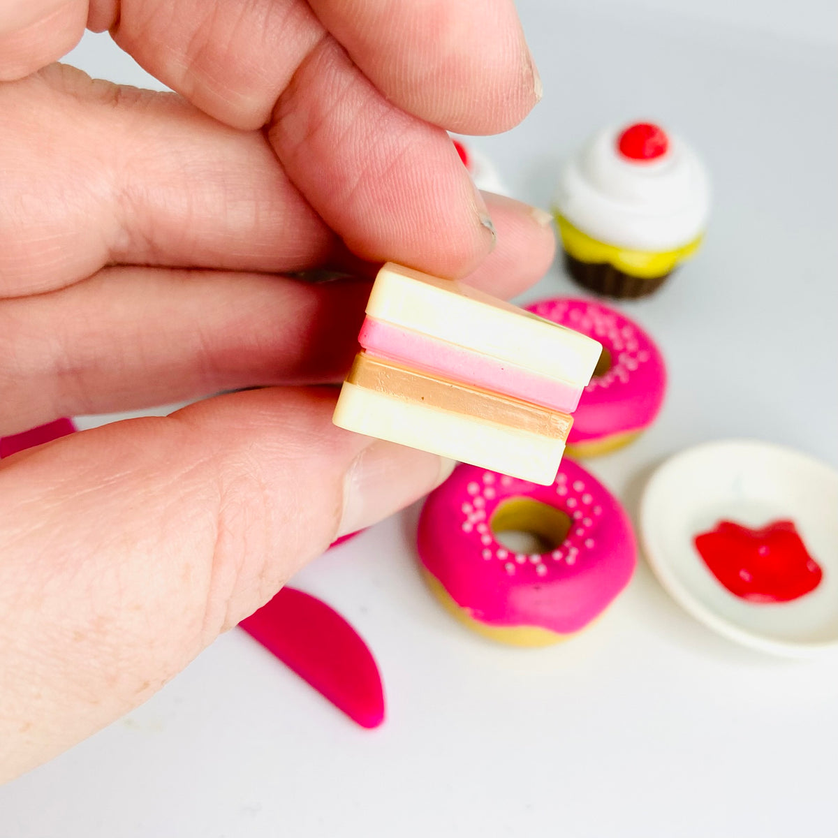 Our Generation | Mini Food Bundle | Pretend Play | Ice Cream Doughnut Cupcake | 9pc