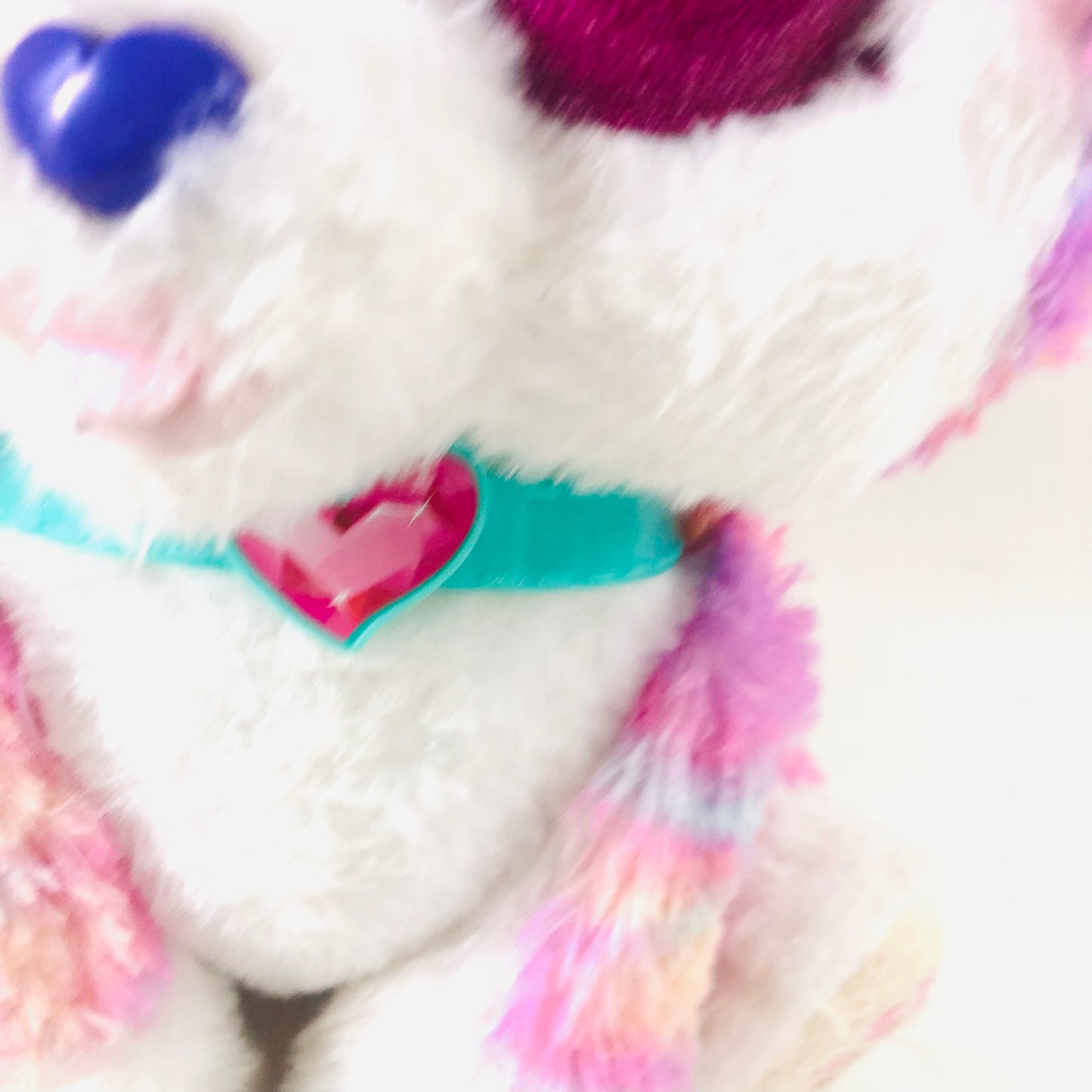 VTech Hope The Rainbow Husky Dog Pink Interactive Soft Plush Toy Only - Working