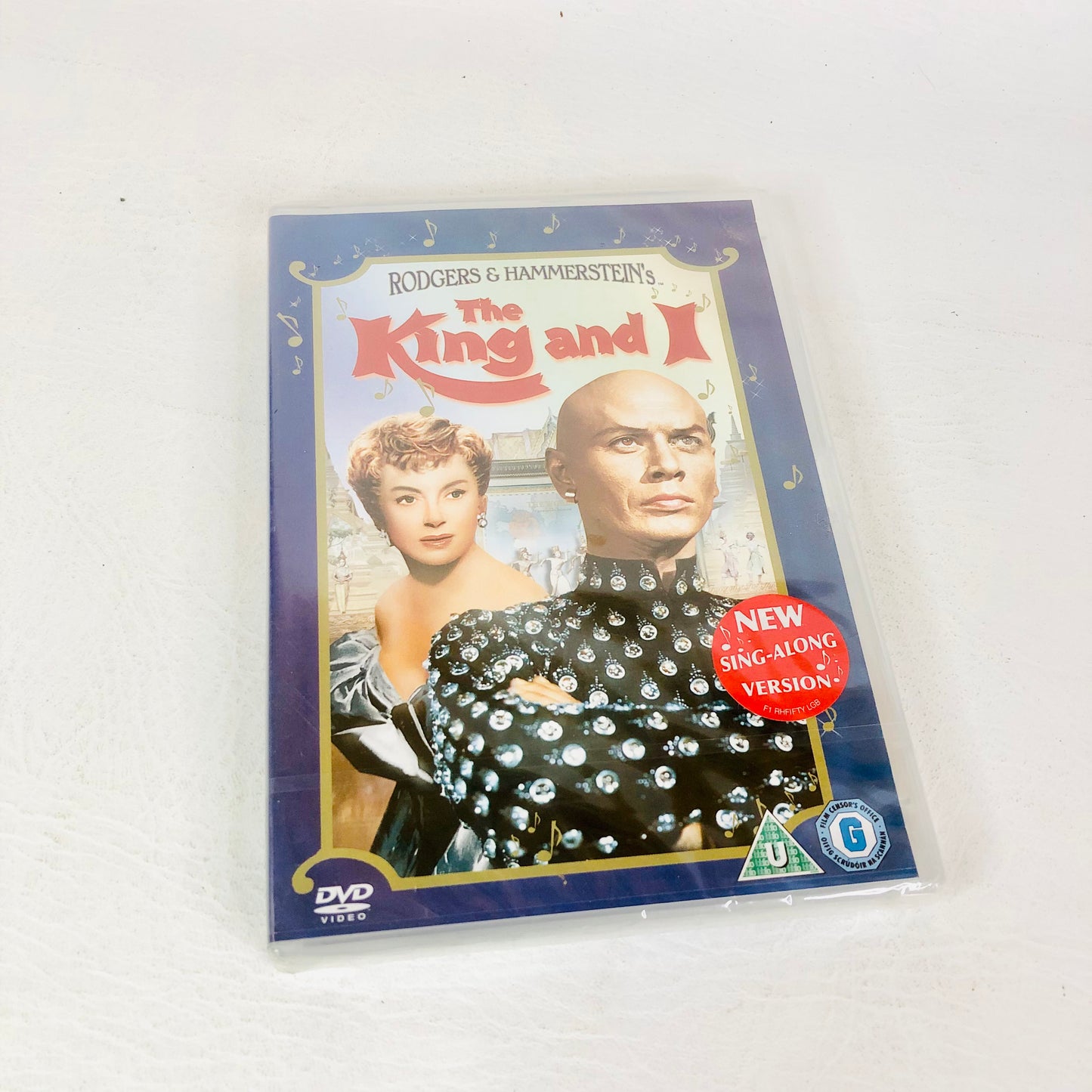 The King And I (1956) - R2 DVD (2006 "Singalong") Yul Brynner Deborah Kerr NEW
