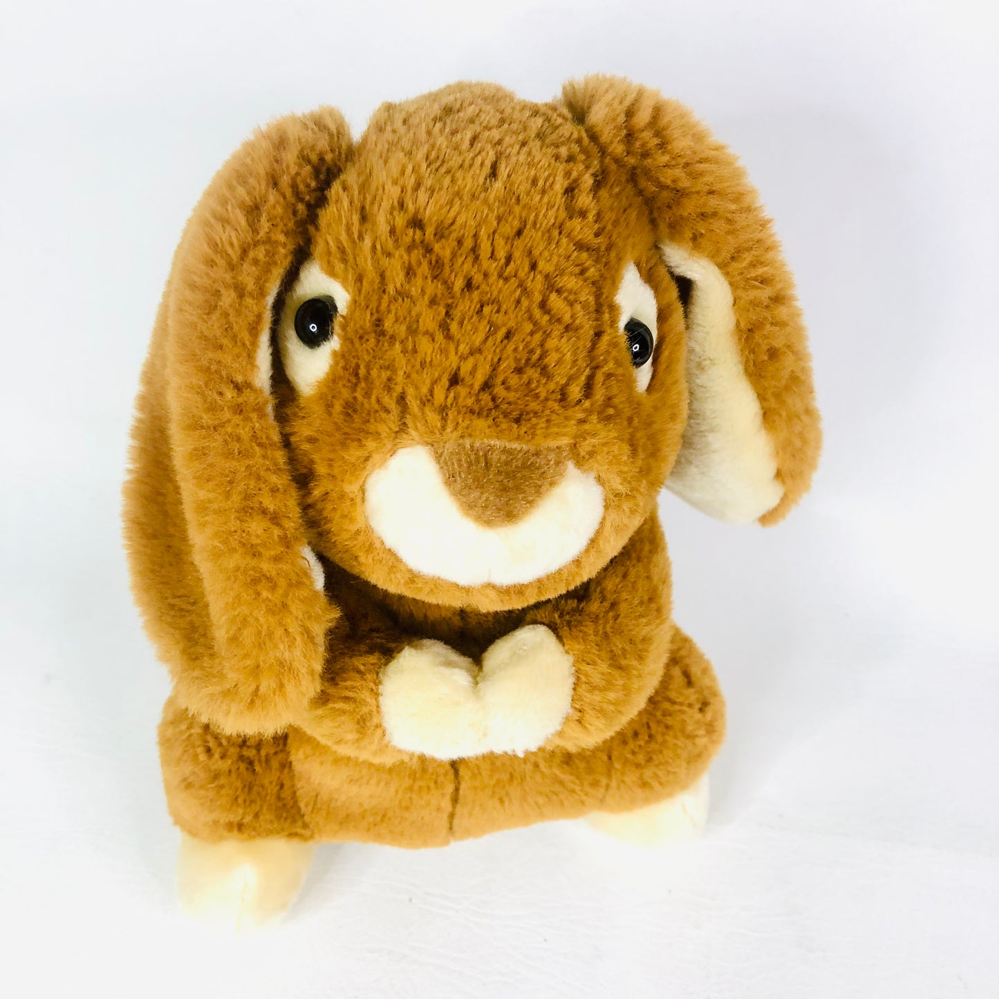 Tesco Soft Toys - Pair of Plush Stuffed Rabbits - Brown & Grey - Cute & Cuddly