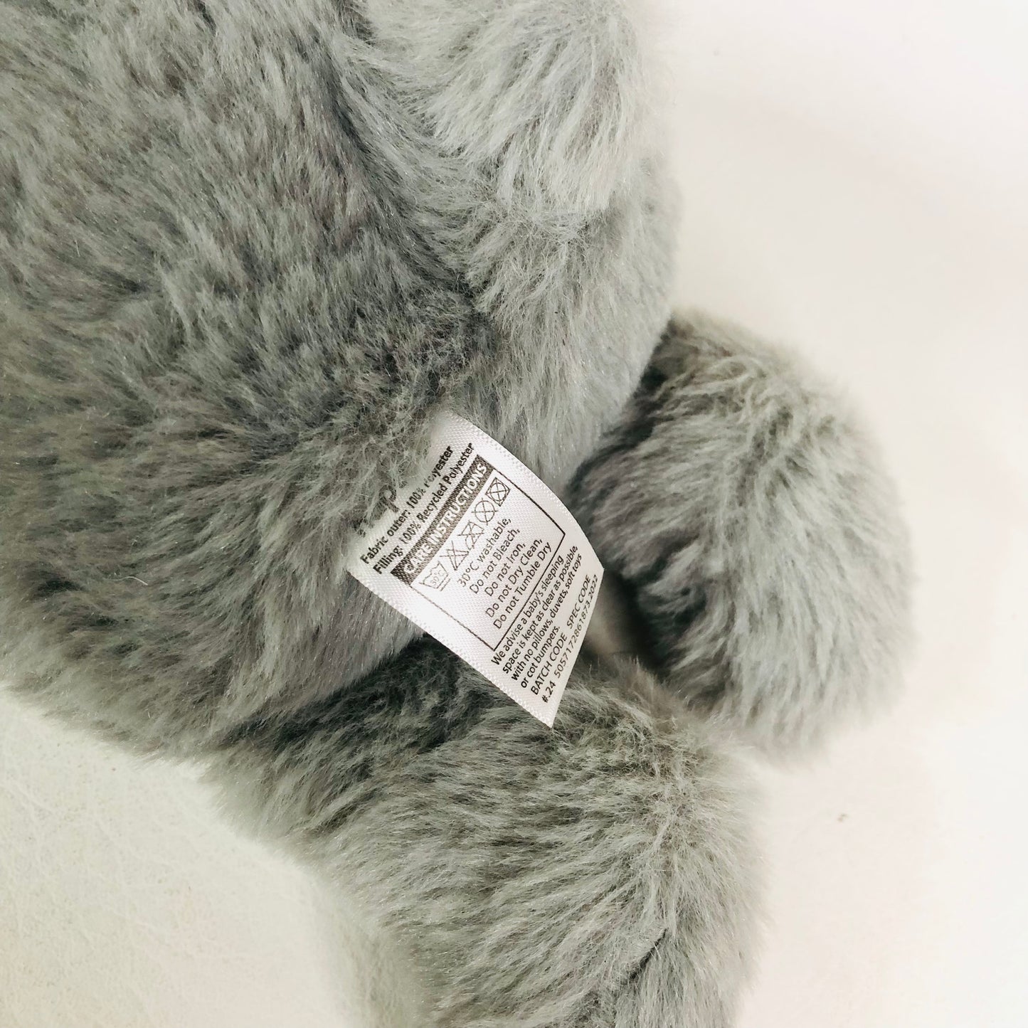 Tesco Soft Toys - Pair of Plush Stuffed Rabbits - Brown & Grey - Cute & Cuddly