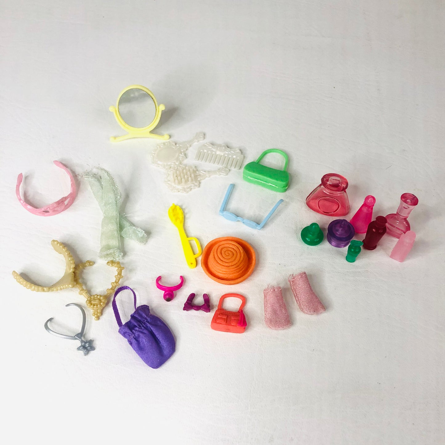 Barbie Collection Of Dressing Table Beauty Accessories 25+ Pieces Bundle