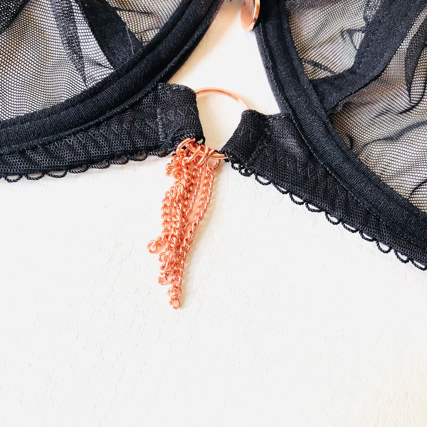 Scantilly By Curvy Kate Black Gold Unchained Plunge Underwired Bra Size 32G NEW
