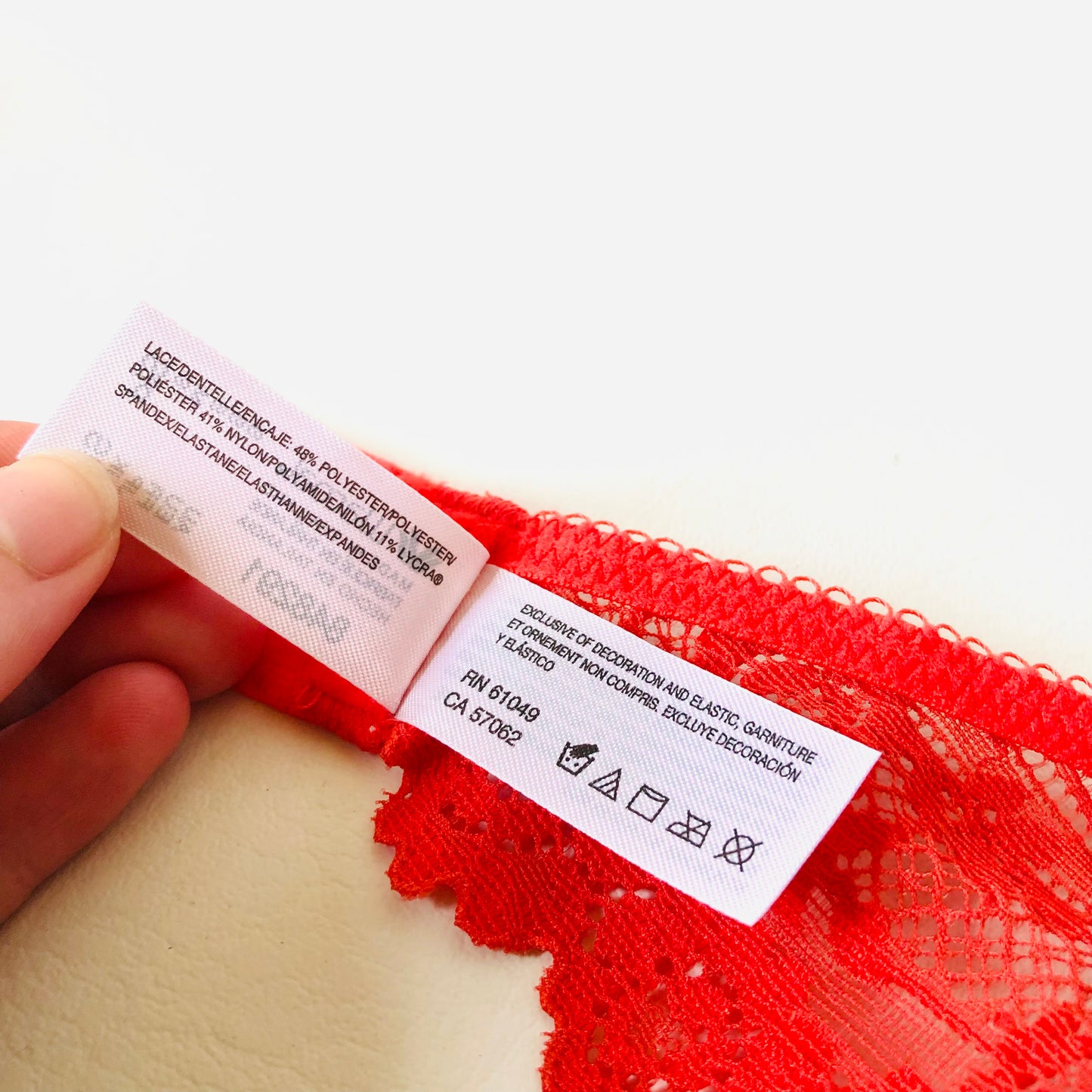Wacoal Embrace Lace Equestrian Red Suspender Belt Waspie Size Small Petite NEW