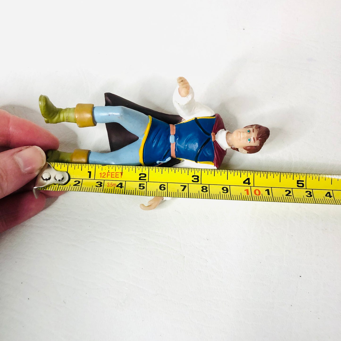 Disney Rare Bullyland Prince Charming (Snow White) Hand Painted 4.25” Figurine - Cake Topper / Toy