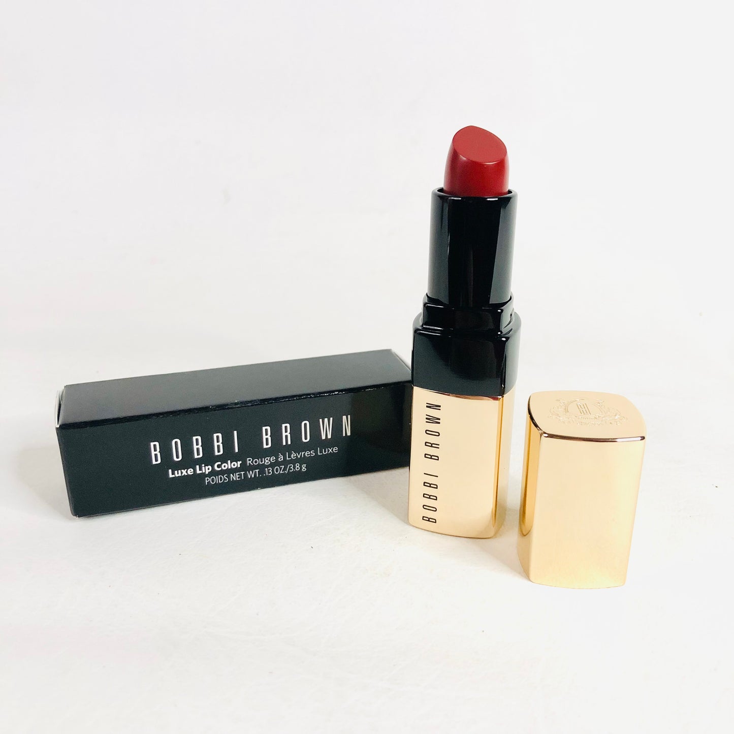 Bobbi Brown Luxe Lipstick Rare Ruby - 68 - Deep Red Brand New Boxed Genuine