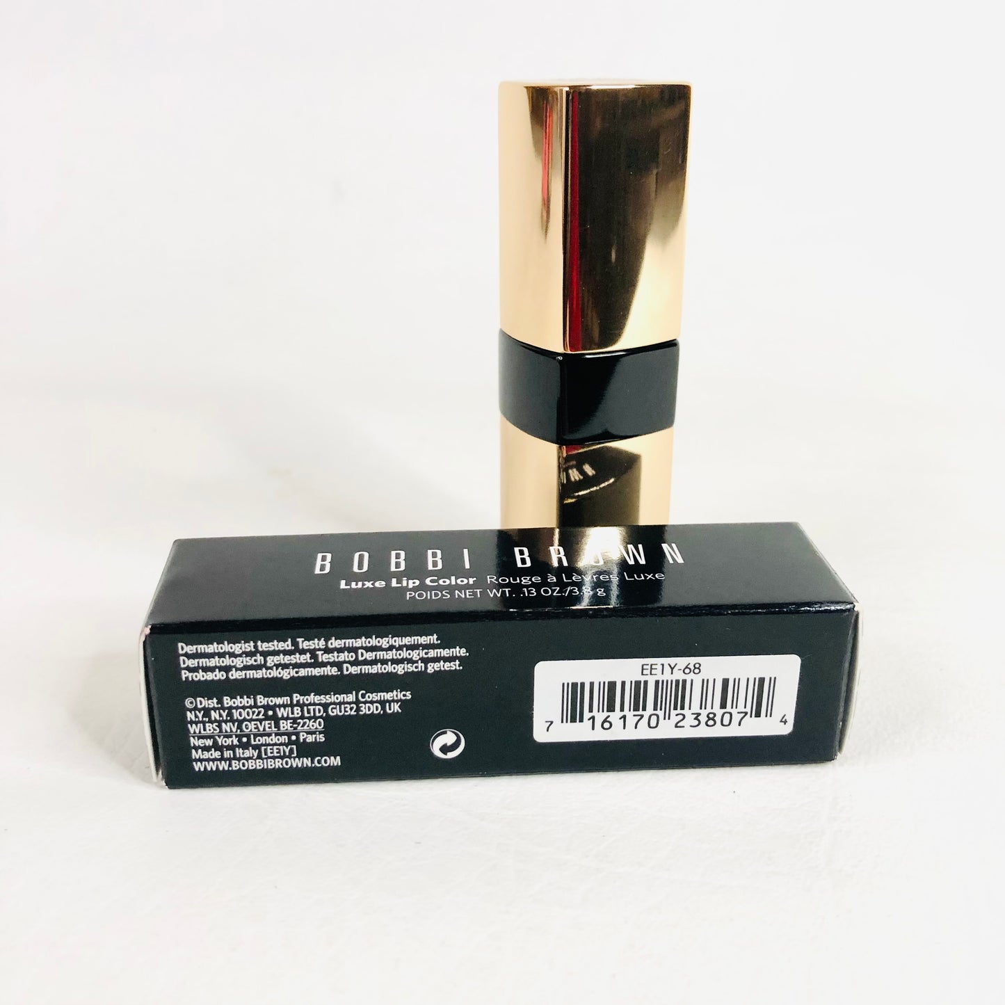 Bobbi Brown Luxe Lipstick Rare Ruby - 68 - Deep Red Brand New Boxed Genuine