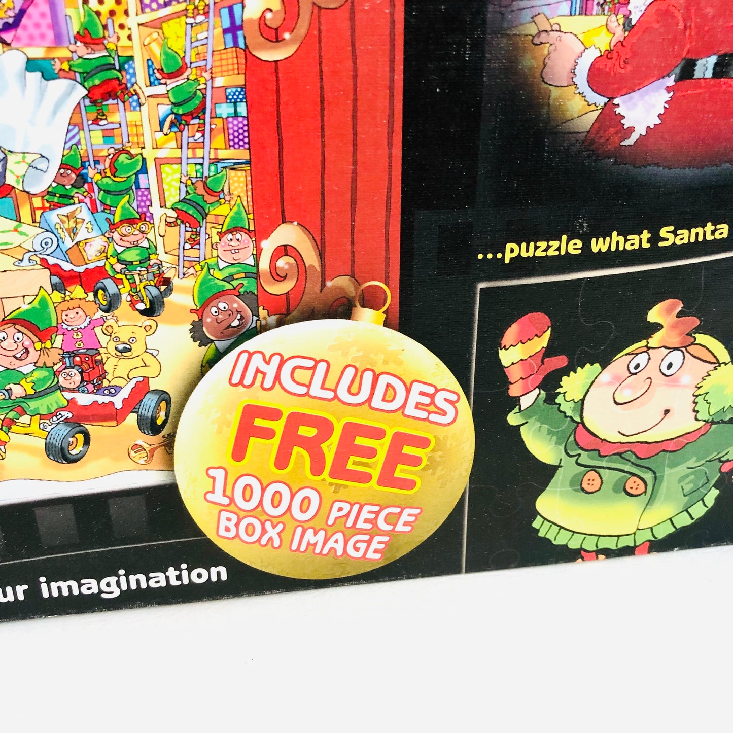 Wasgij Jigsaw 15 Santa's Unexpected Delivery Christmas Puzzle - 2 x 1000 Pieces