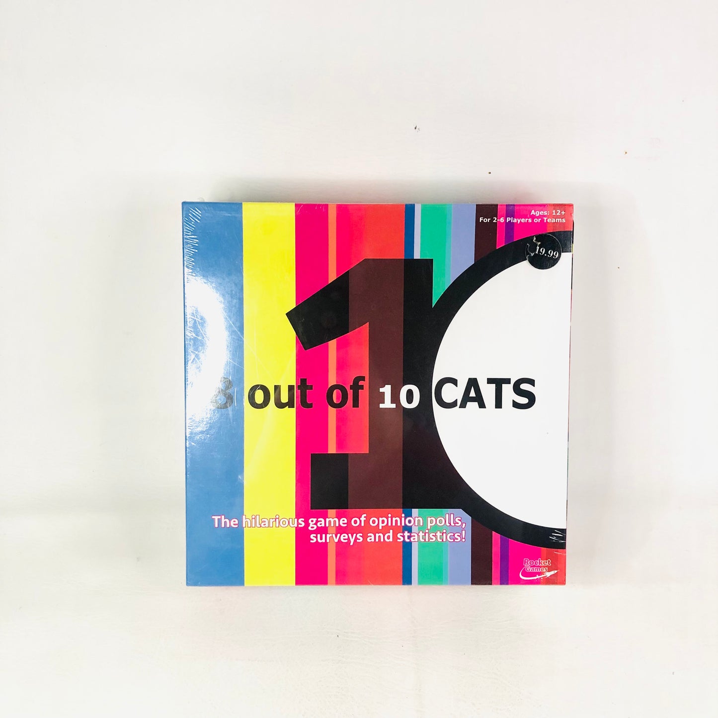 8 OUT OF 10 CATS Board Game by Rocket Games 2014 (12yrs+) ~ NEW sealed
