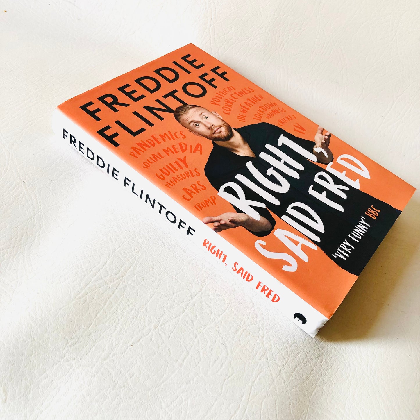 Andrew Freddie Flintoff Right Said Fred Hardback Humour Opinions Cricket Book