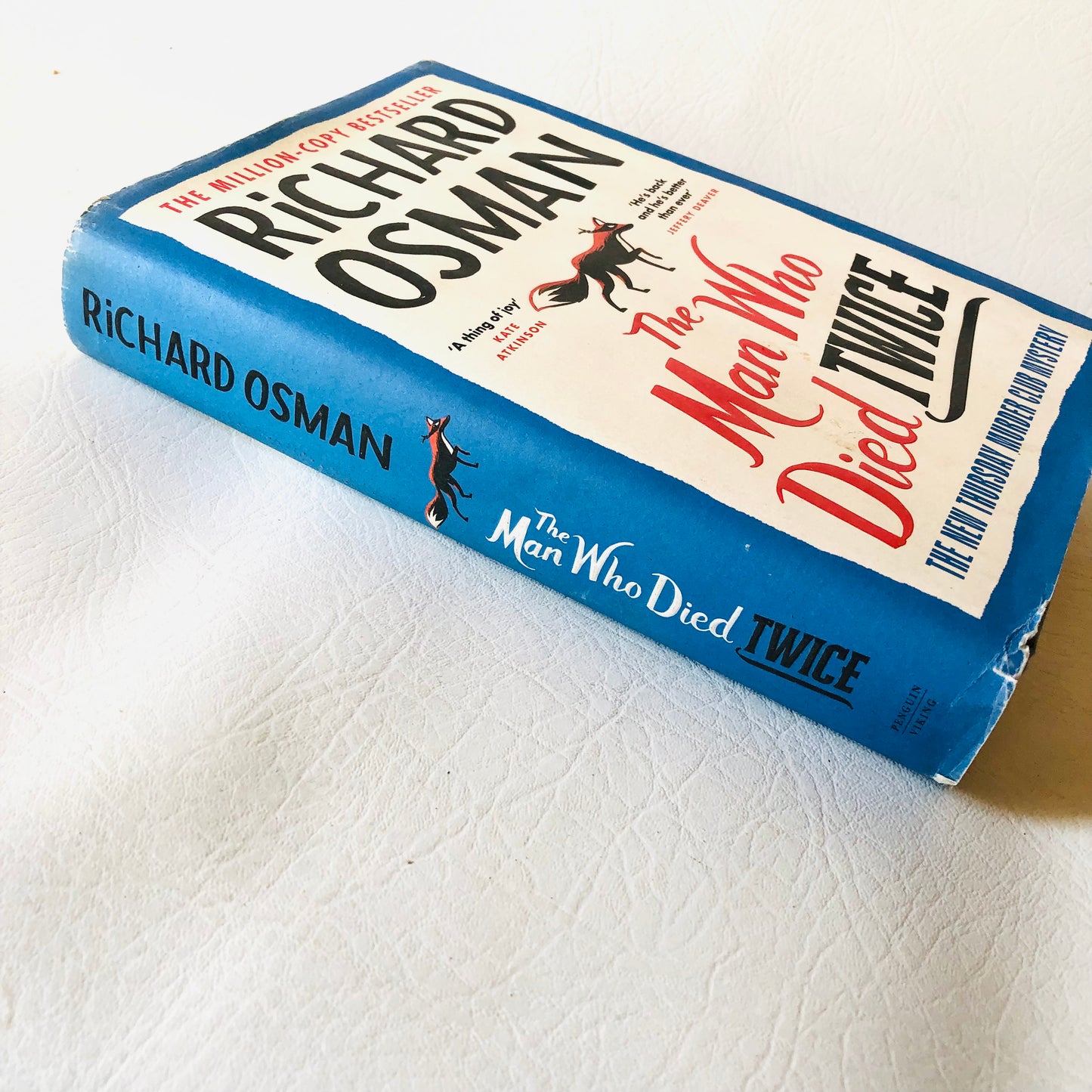 The Man Who Died Twice - Richard Osman Hardcover 1st Edition 9th Impression Book