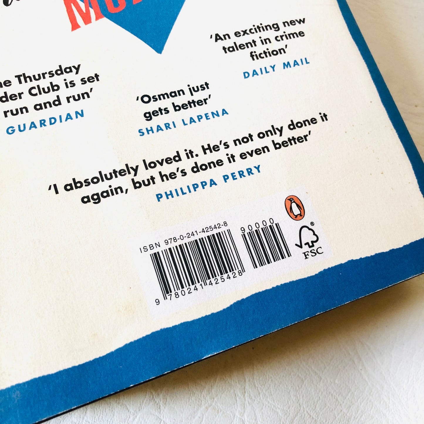 The Man Who Died Twice - Richard Osman Hardcover 1st Edition 9th Impression Book