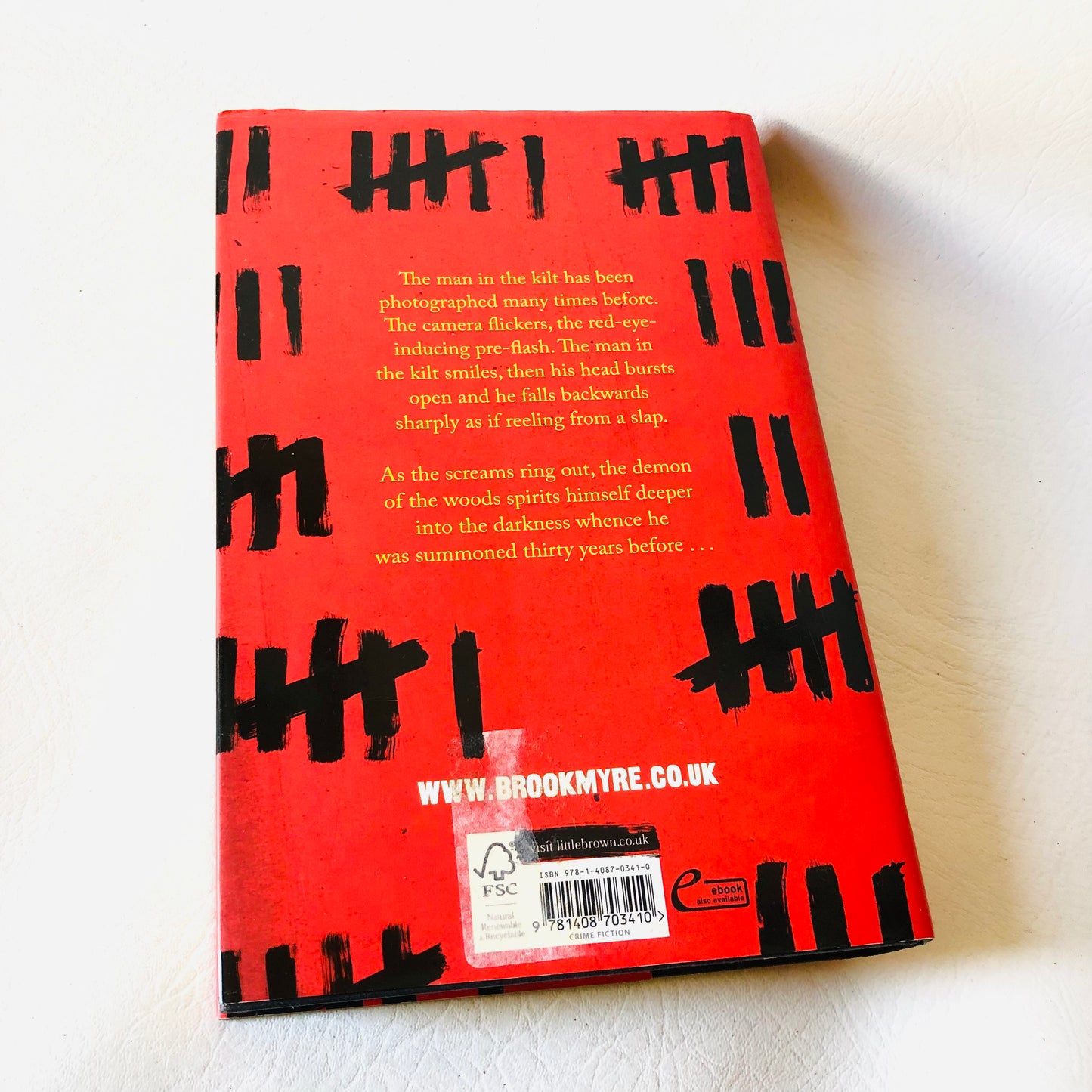 When The Devil Drives By Chris Brookmyre Hardback Book Crime Novel 2012