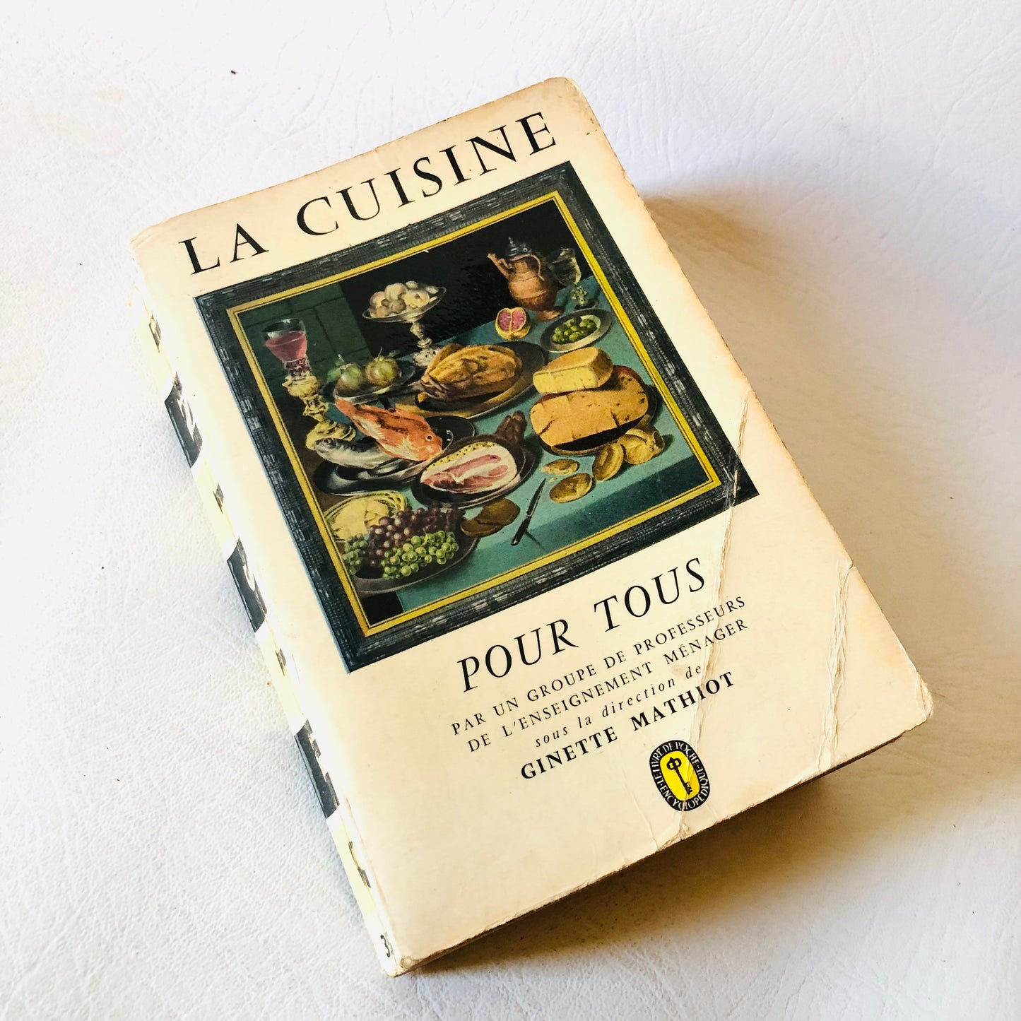 VINTAGE 1955 Ginette Mathiot's La Cuisine pour tous - Classic French Cookbook