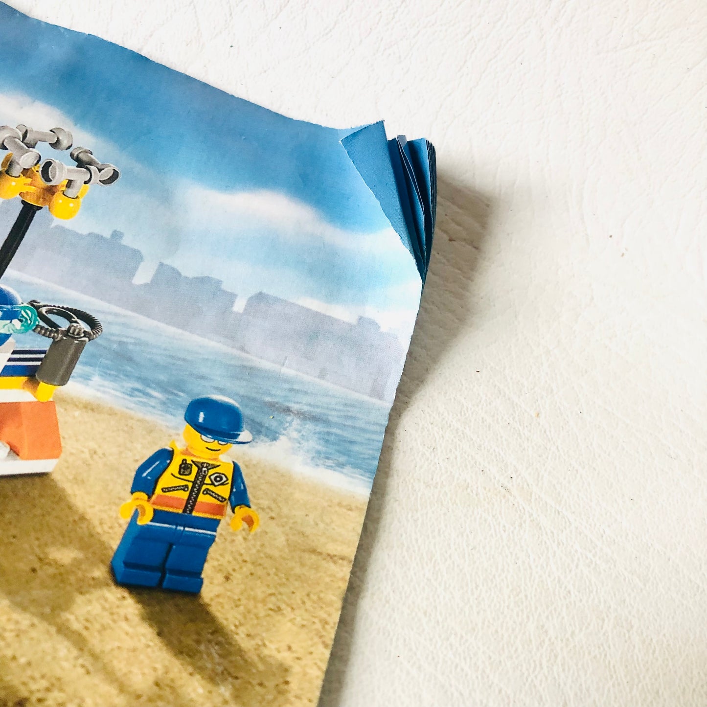 LEGO City: Coast Guard Truck With Speed Boat (7726) 100% Complete With Instructions & Minifigures