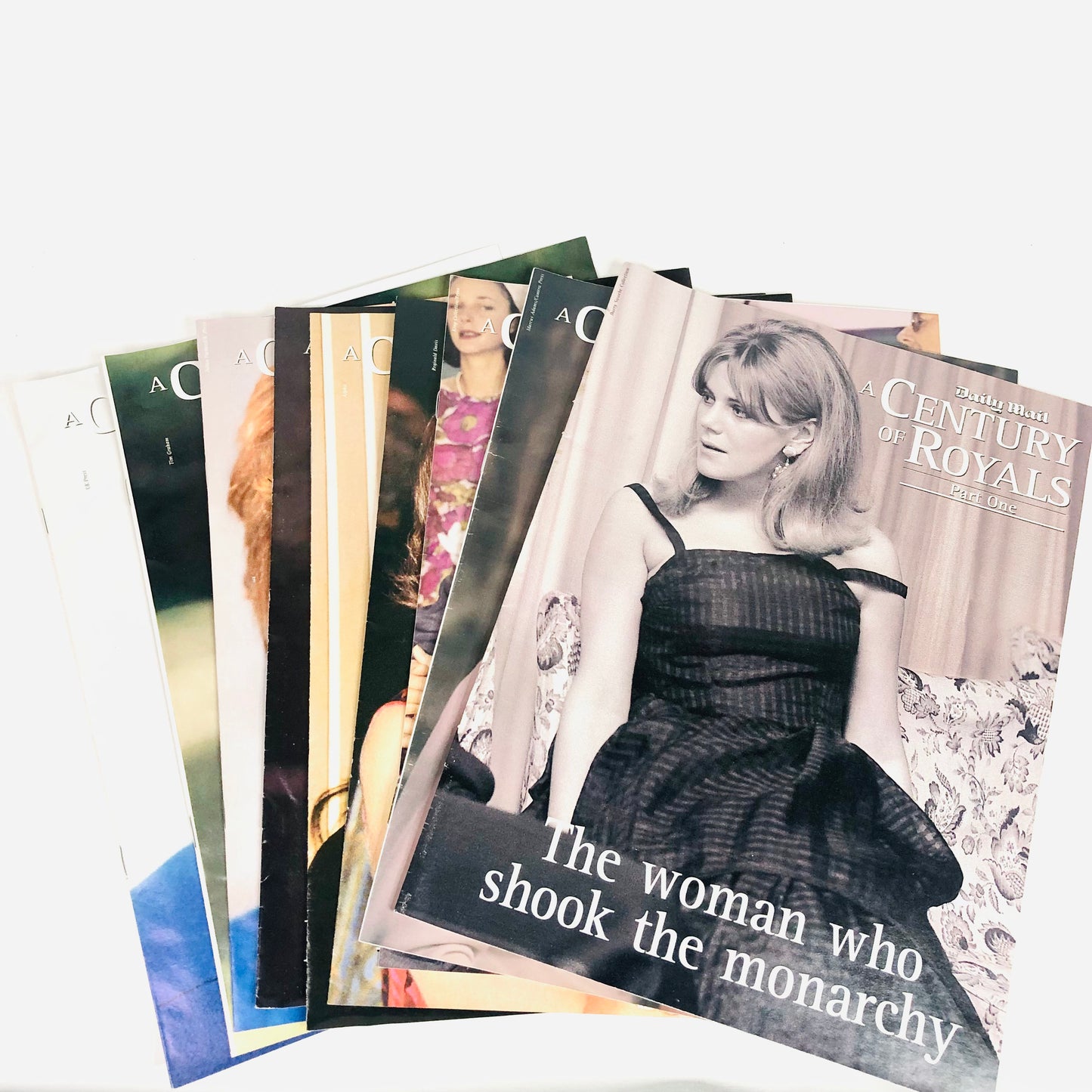 A Century Of Royals Magazine Set of 9 Volumes Daily Mail (#5 Missing) Royal Family Collection