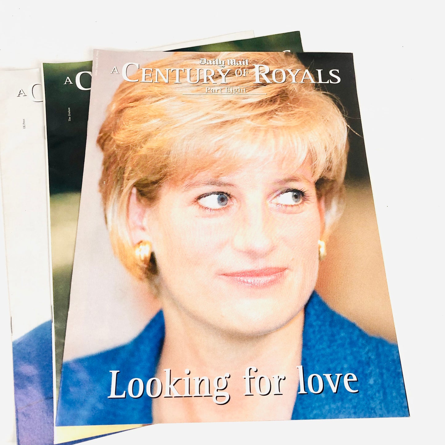 A Century Of Royals Magazine Set of 9 Volumes Daily Mail (#5 Missing) Royal Family Collection