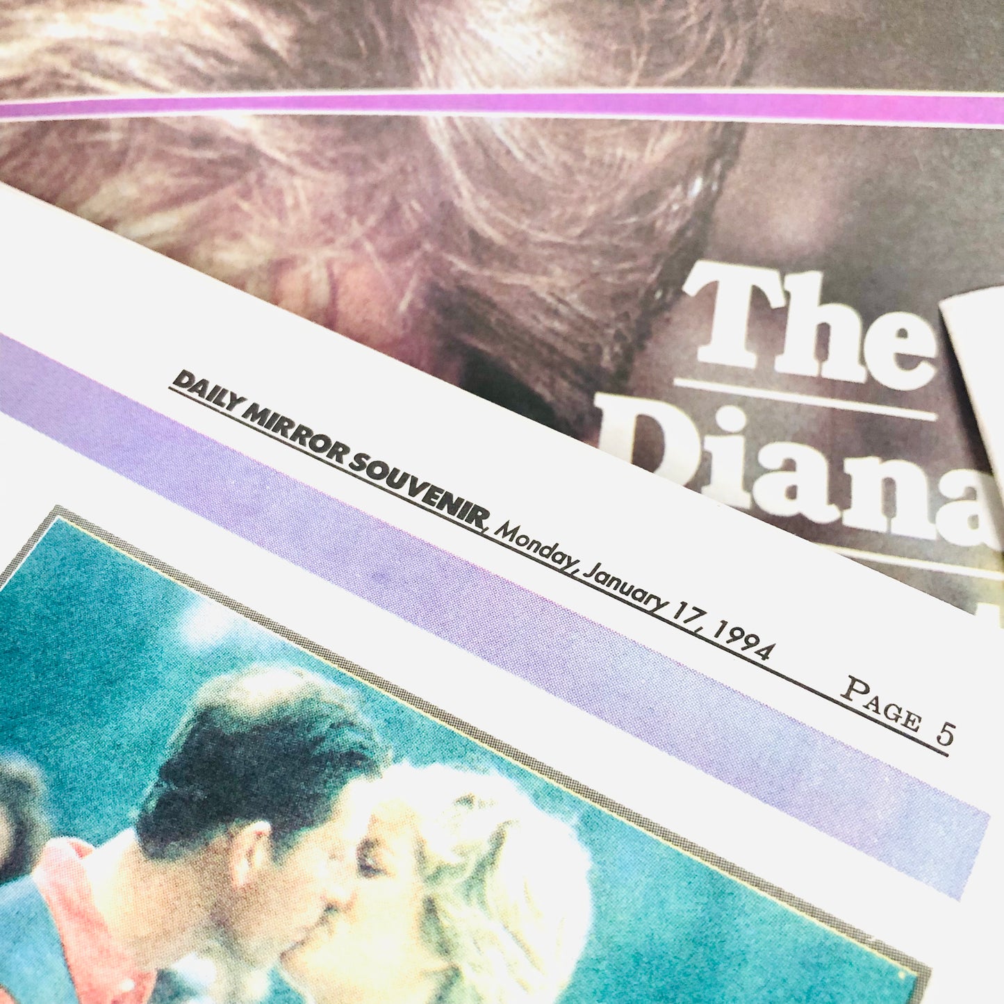 Rare Princess Diana Of Wales Newspaper Articles Before Death including from August 29th 1997