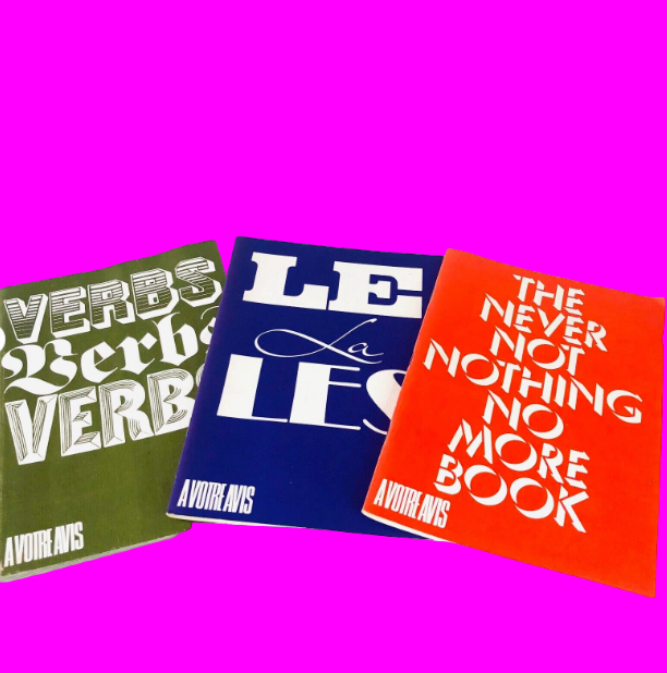Three Vintage ‘A Votre Avis” French Grammar school Workbooks Exercise Book