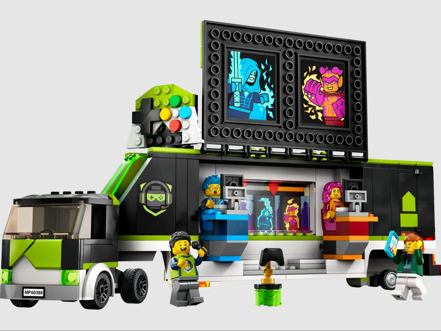 LEGO CITY: Gaming Tournament Truck (60388) 100% Complete With instructions