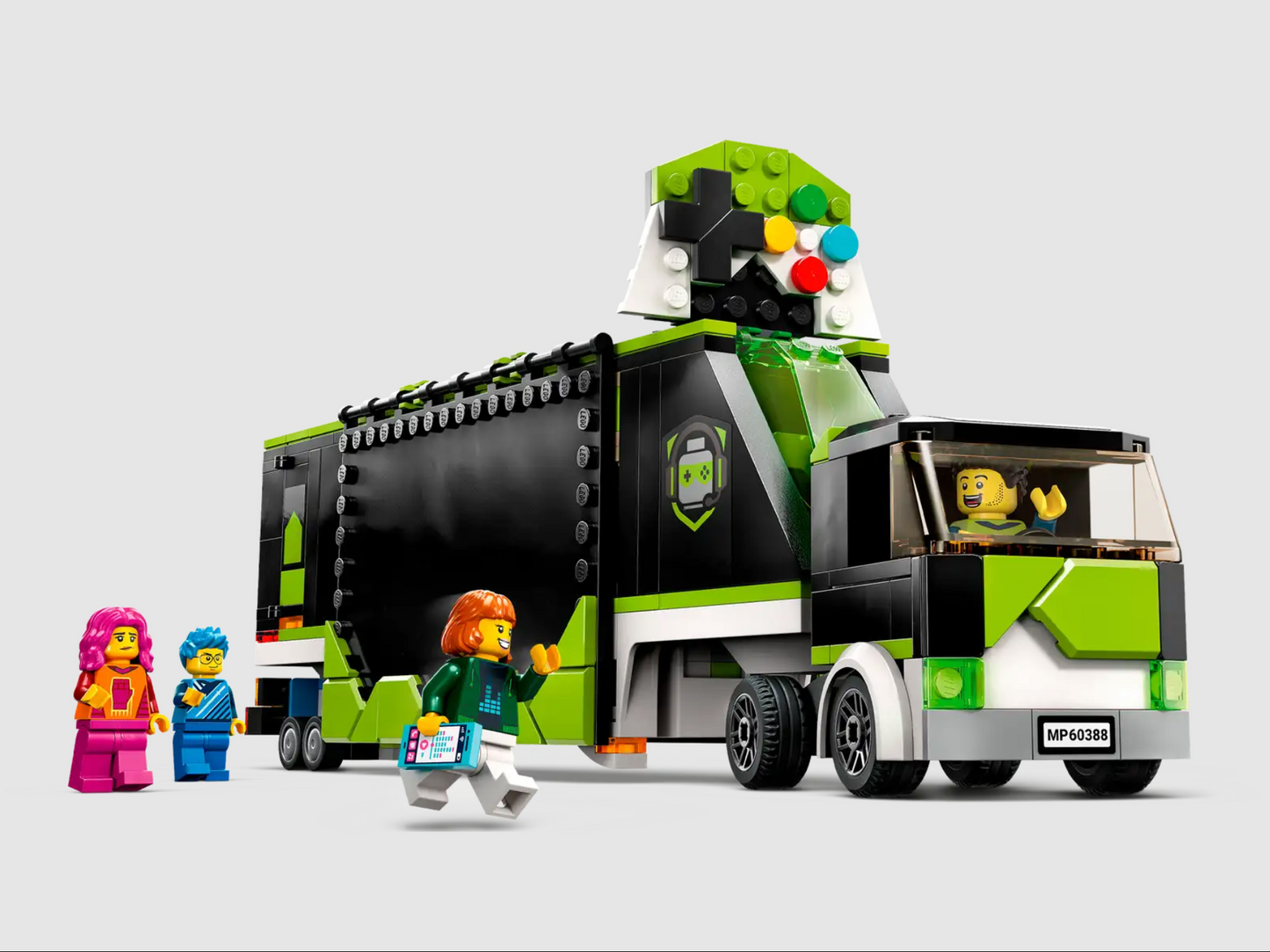 LEGO CITY: Gaming Tournament Truck (60388) 100% Complete With instructions