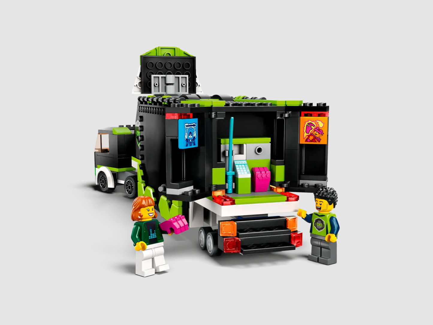 LEGO CITY: Gaming Tournament Truck (60388) 100% Complete With instructions