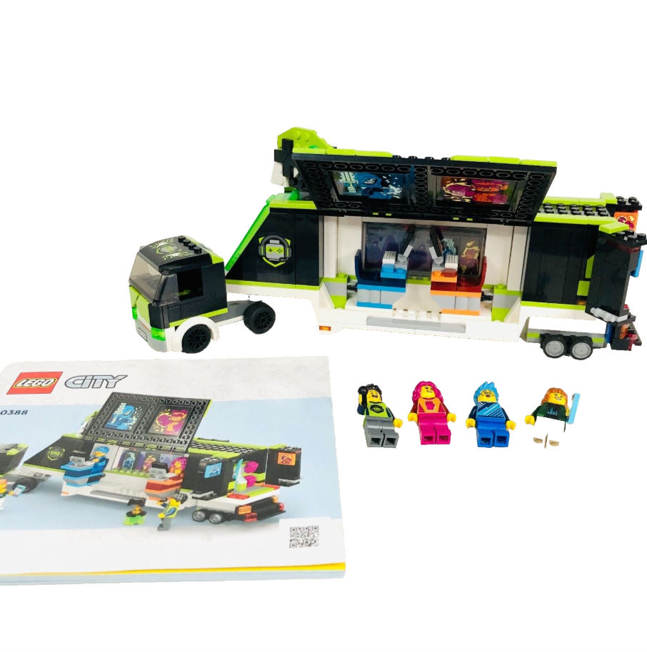 LEGO CITY: Gaming Tournament Truck (60388) 100% Complete With instructions