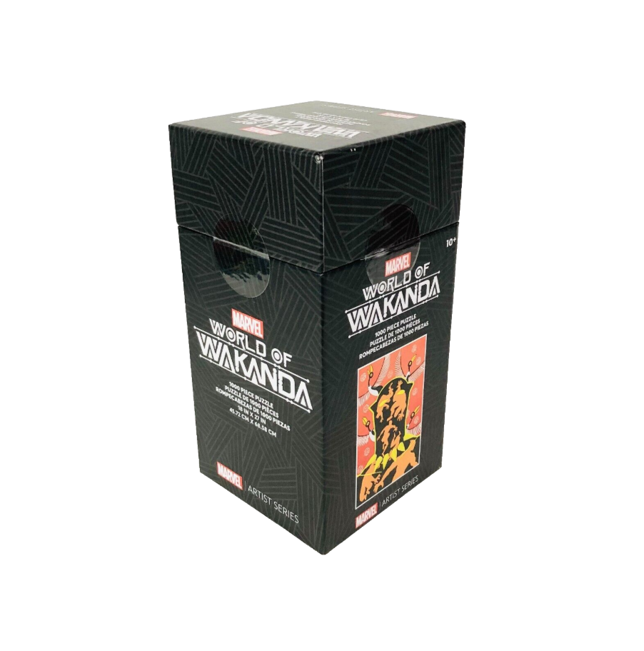 Black Panther World Of Wakanda Marvel Artist Series Disney Store 1000 Piece Jigsaw Puzzle NEW