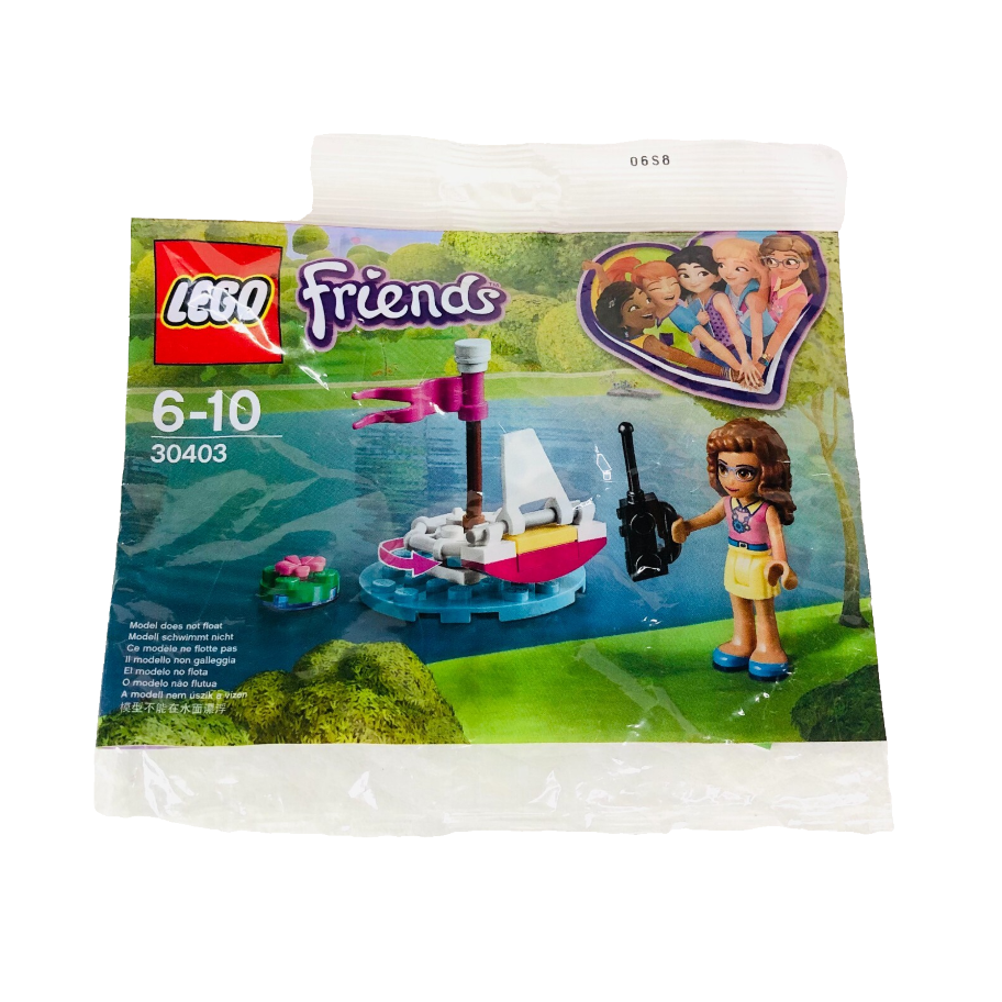 LEGO FRIENDS: Olivia’s Remote Control Boat (30403) Brand New Sealed Polybag
