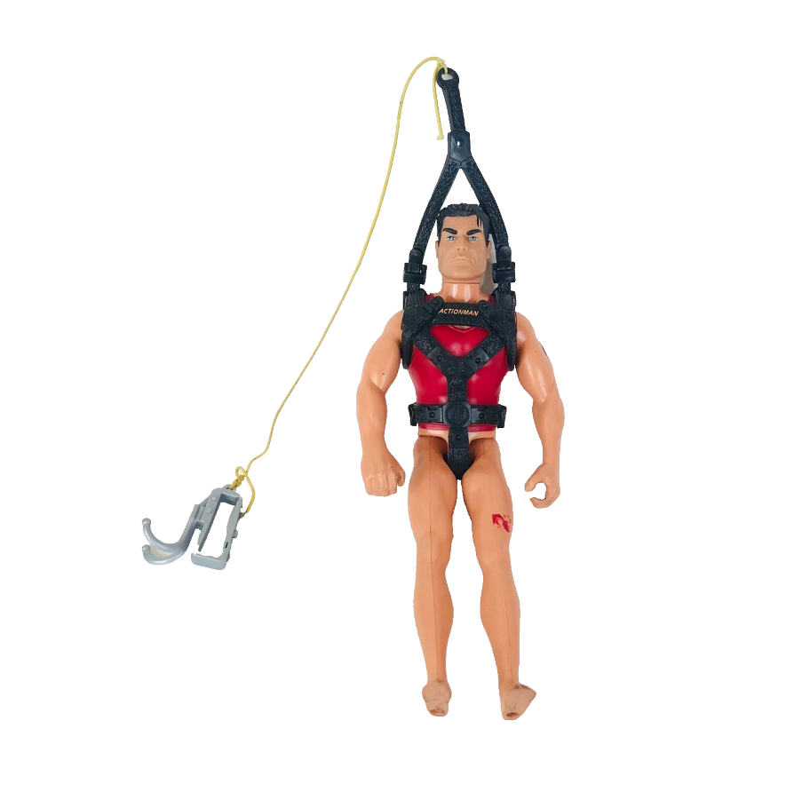 Action Man 1996 Hasbro 11" (Inch) Sky Diver Figure Unclothed