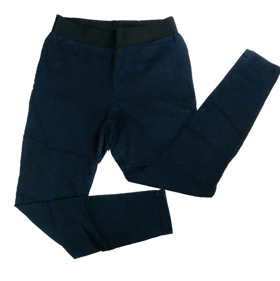 M&S Womens Marks and Spencer Indigo Dark Blue Jeggings Size 12 Medium
