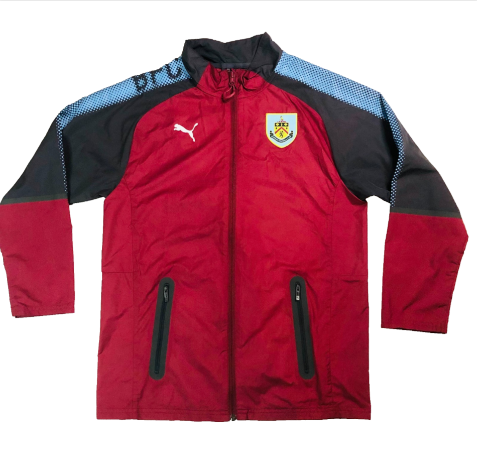 Puma Burnley Football Club (BFC) Claret Lightweight Training Jacket Windbreaker 13-14 Years