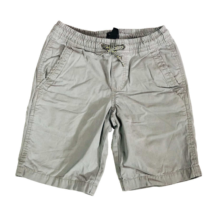 Gap Kids Grey Cotton Shorts Elastic Waist Boys Unisex Age 8-9 Years