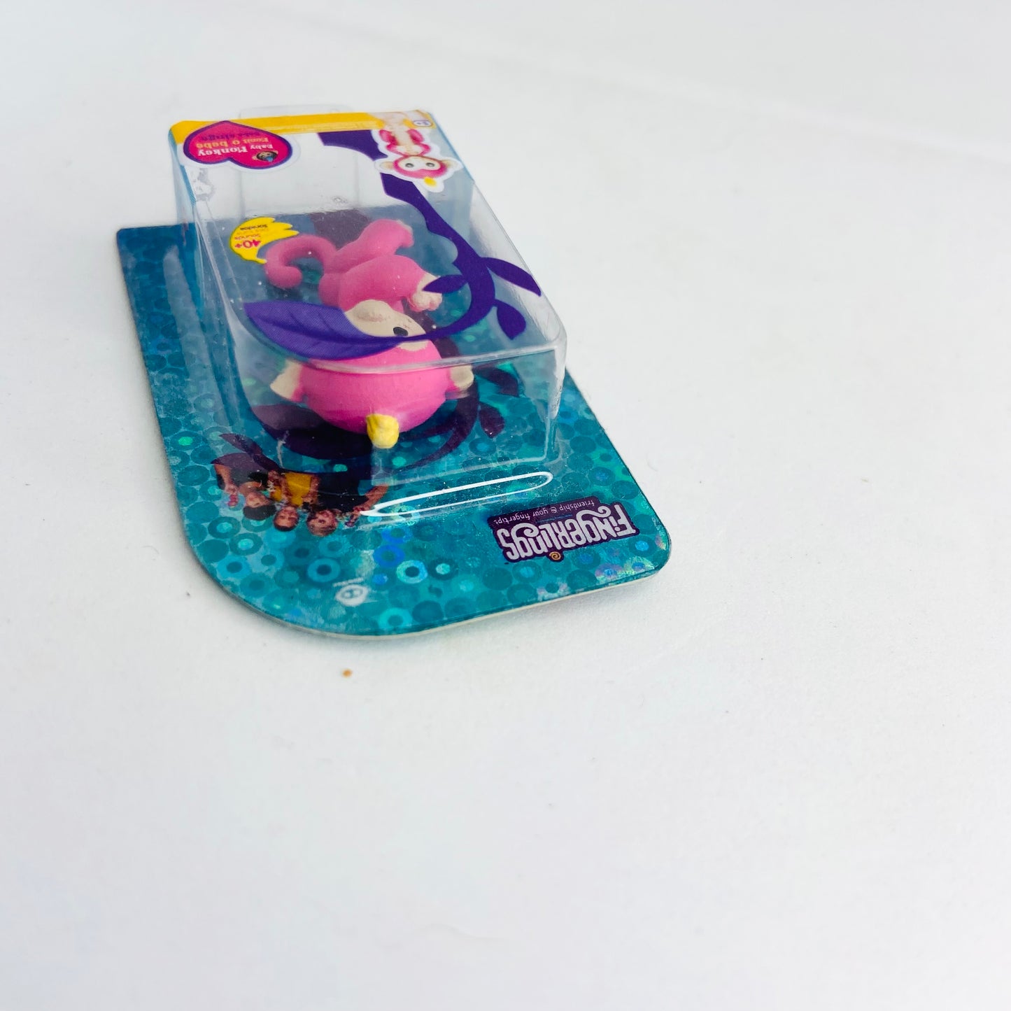 ZURU Mini Brands Toy Series 1 METALLIC Pink Bella Monkey Fingerling RARE