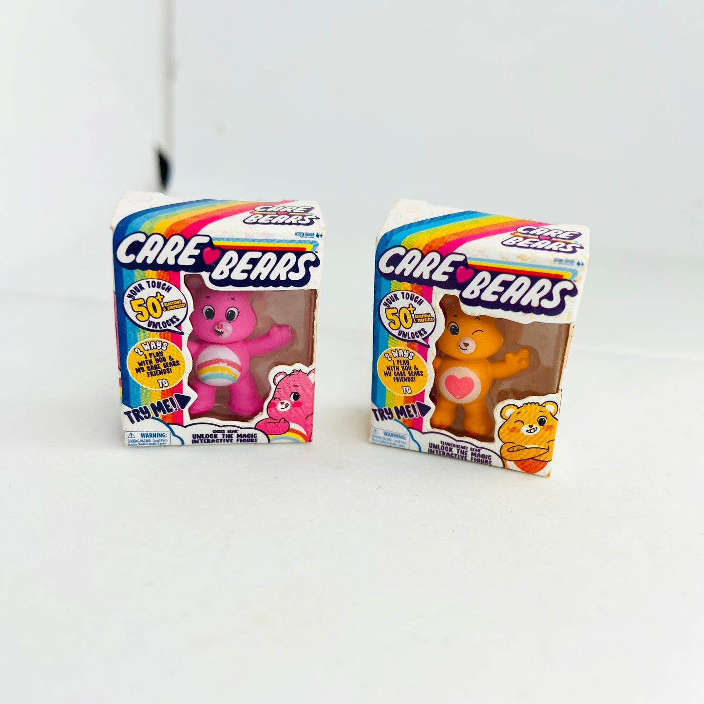 ZURU Mini Brands Toys Care Bear x2 Bundle (Tenderheart & Cheer) Series 2 & 3 RARE HTF