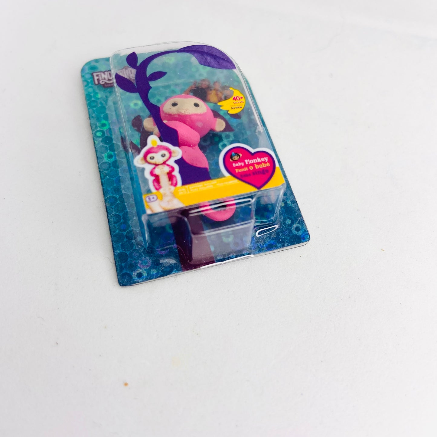 ZURU Mini Brands Toy Series 1 METALLIC Pink Bella Monkey Fingerling RARE