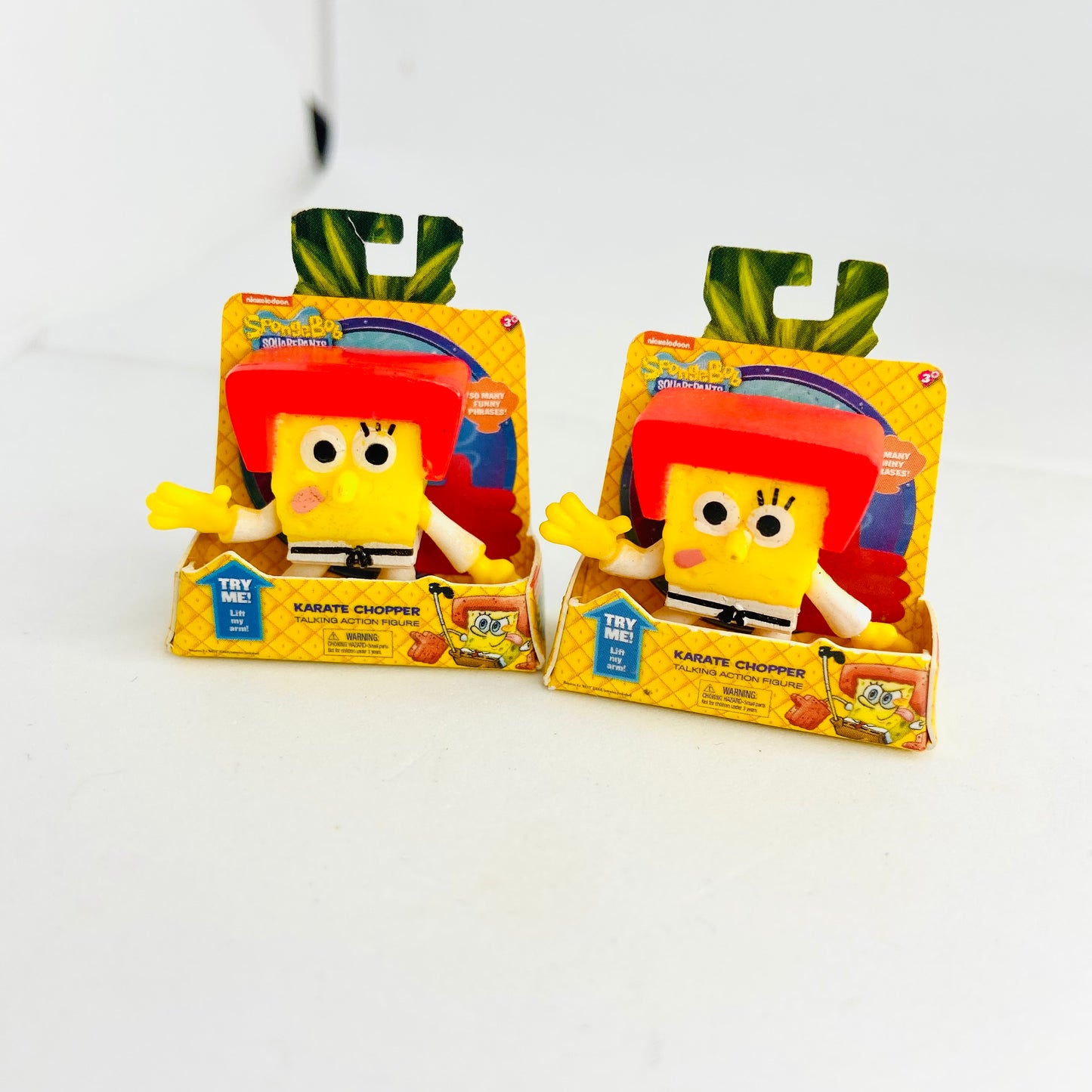 ZURU Mini Brands Toys x4 Bundle Series 1 & 2 (Spongebob Karate, X-shot, Nickelodeon Slime)