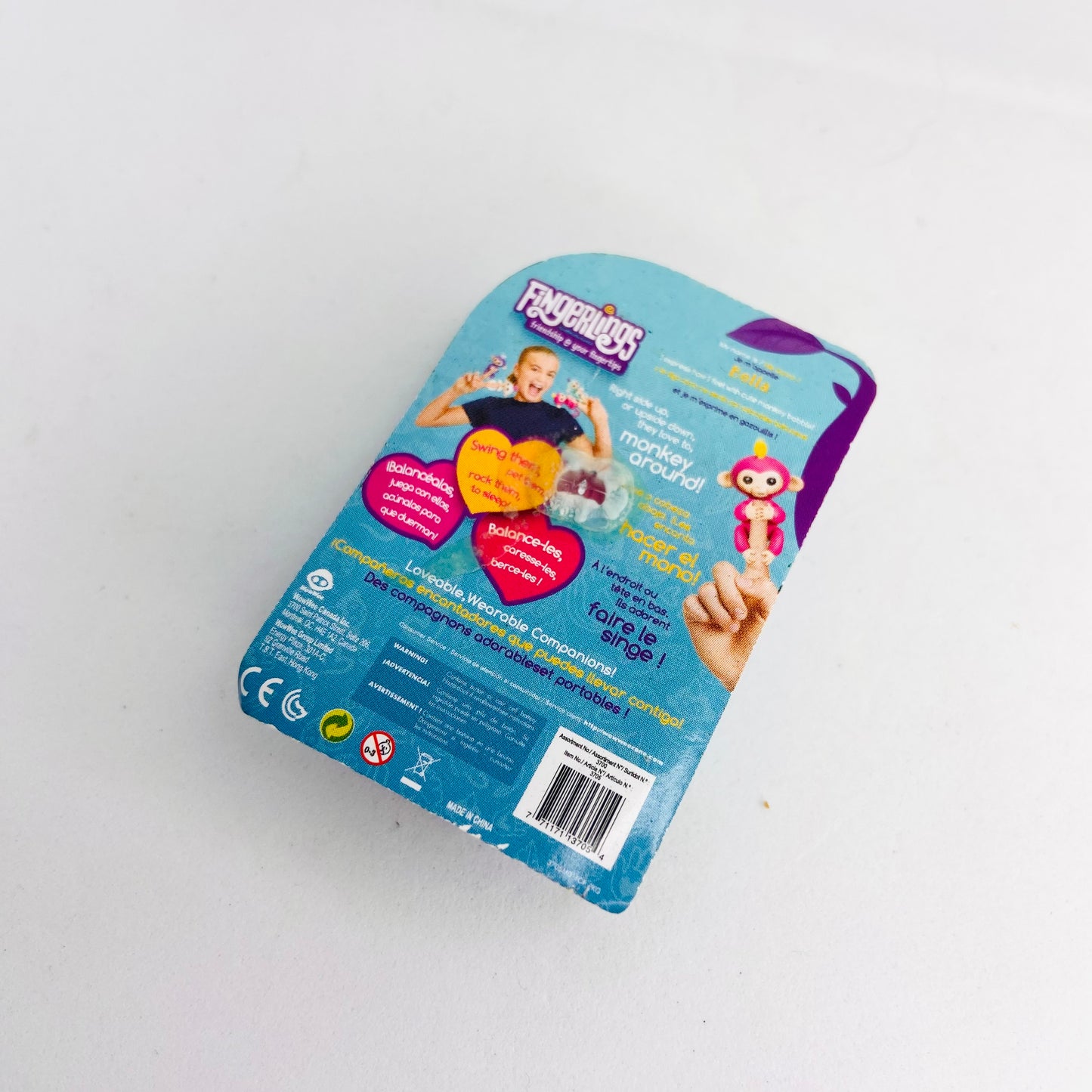 ZURU Mini Brands Toys Fingerlings x4 Bundle Series 1&2 (Unicorn, Monkey, Narwhale x2)