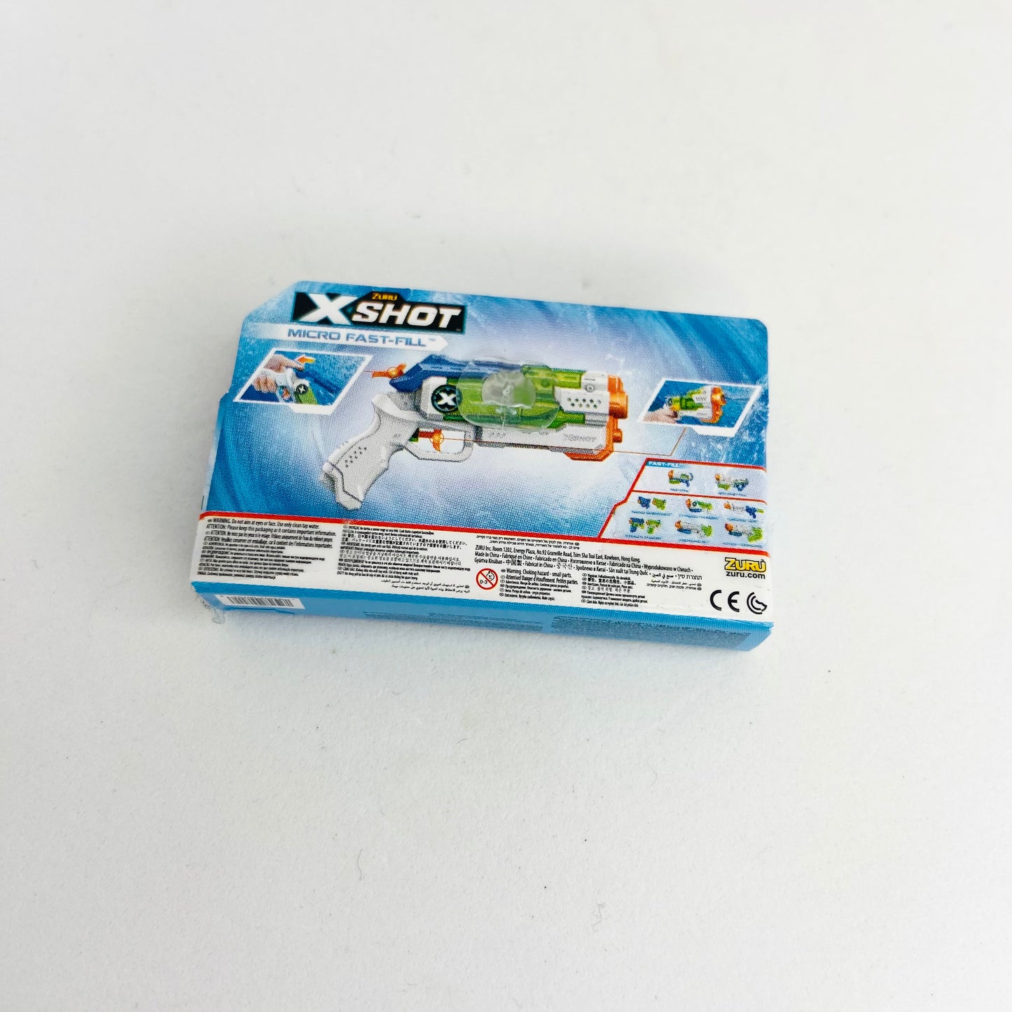 ZURU Mini Brands Toys x4 Bundle Series 1 & 2 (Spongebob Karate, X-shot, Nickelodeon Slime)