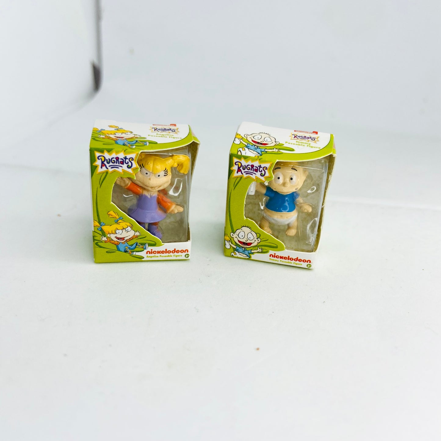 ZURU Mini Brands Nickelodeon 90s Toys x4 Bundle Series 1&2 (Rugrats Angelica & Tommy , Ren & Stimpy , Ickis Ahhh Real Monsters)