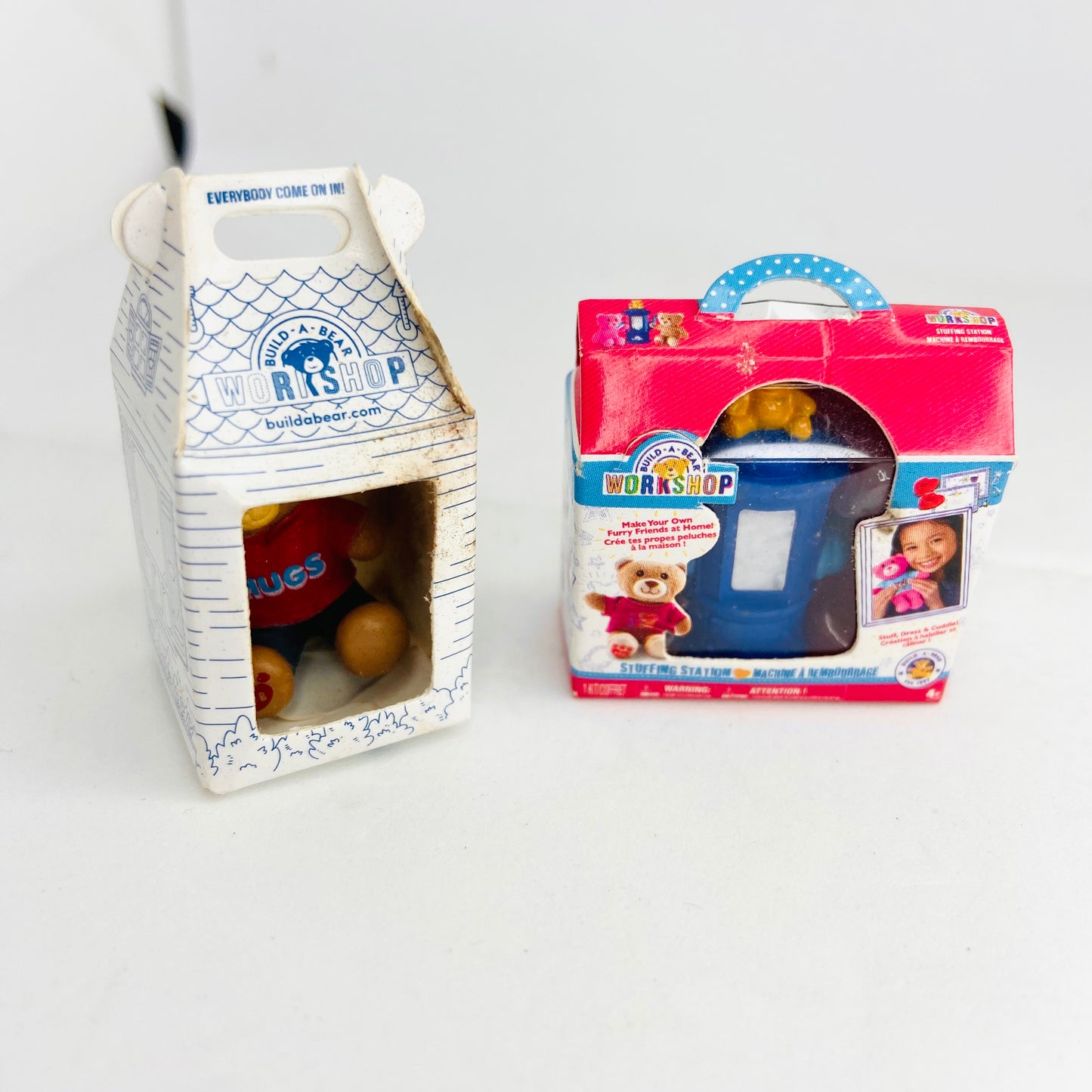 ZURU Mini Brands Toys Build-A-Bear x2 Bundle Series 2 (Stuffing Station & Bear)