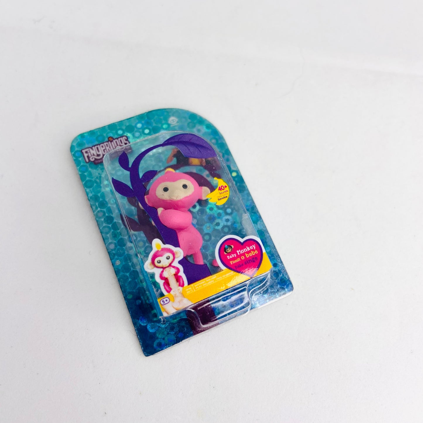 ZURU Mini Brands Toy Series 1 METALLIC Pink Bella Monkey Fingerling RARE